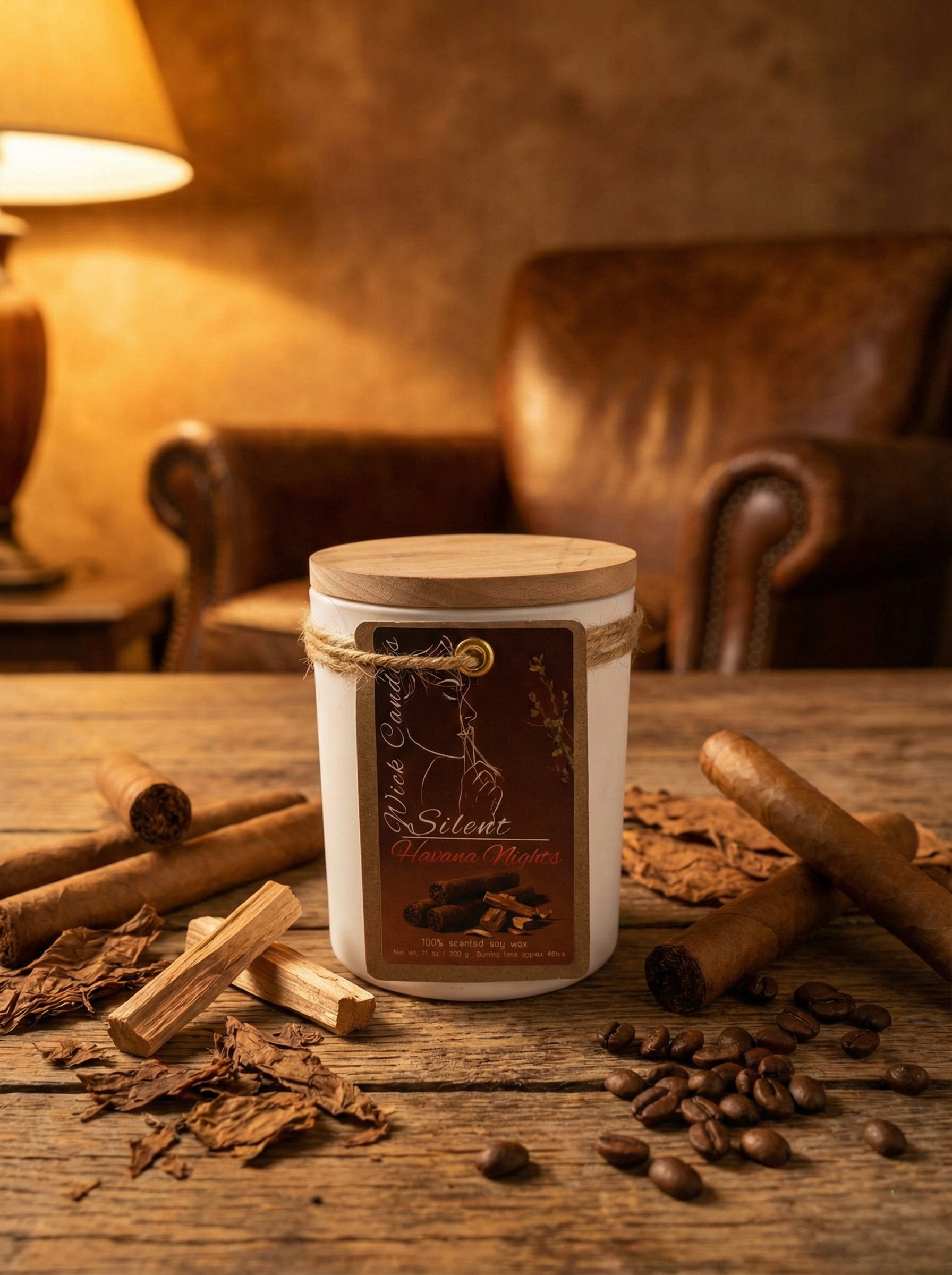 Havana Nights - Glass Jar