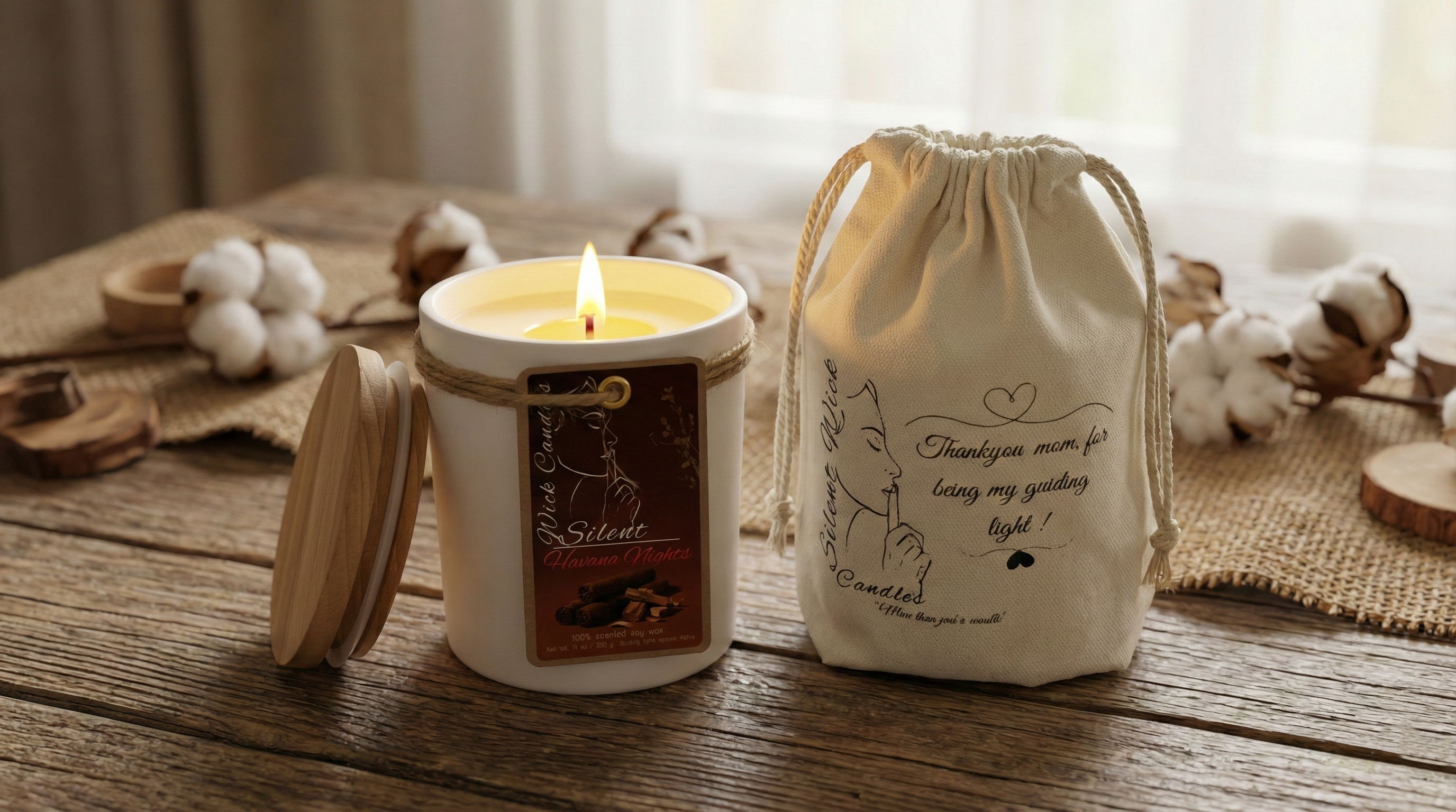 Havana Nights - Glass Jar