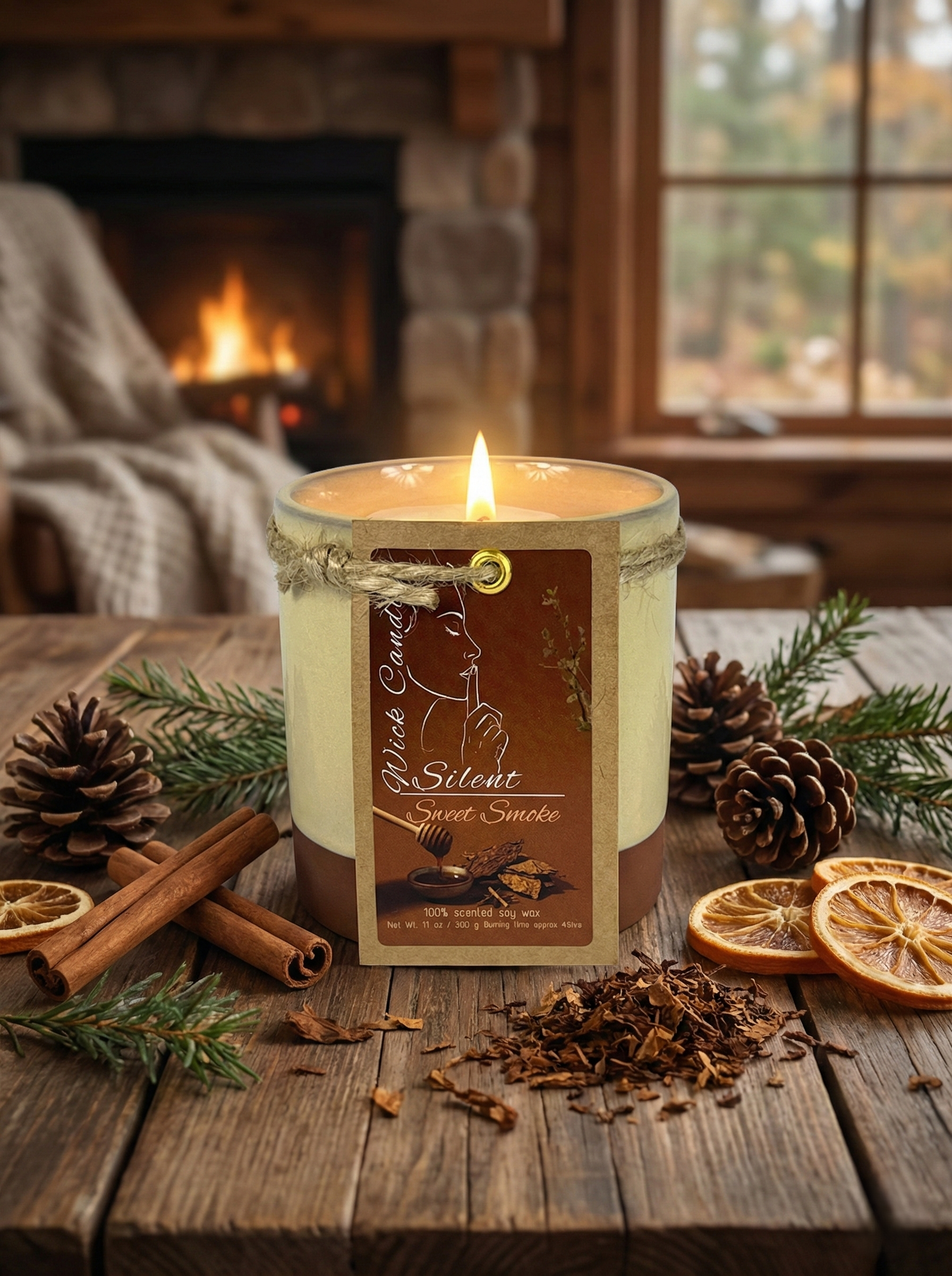 Sweet Smoke - Pottery Jar