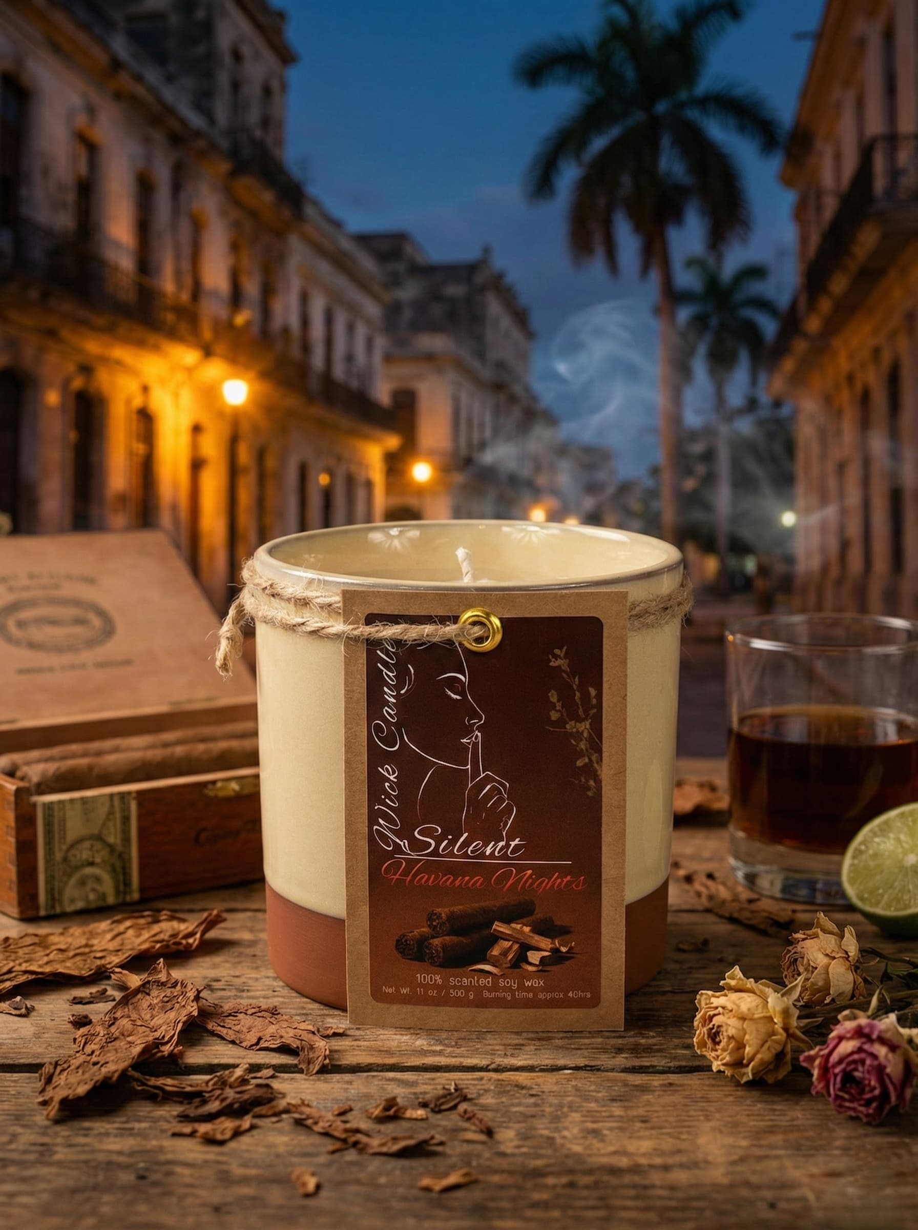 Havana Nights - Pottery Jar
