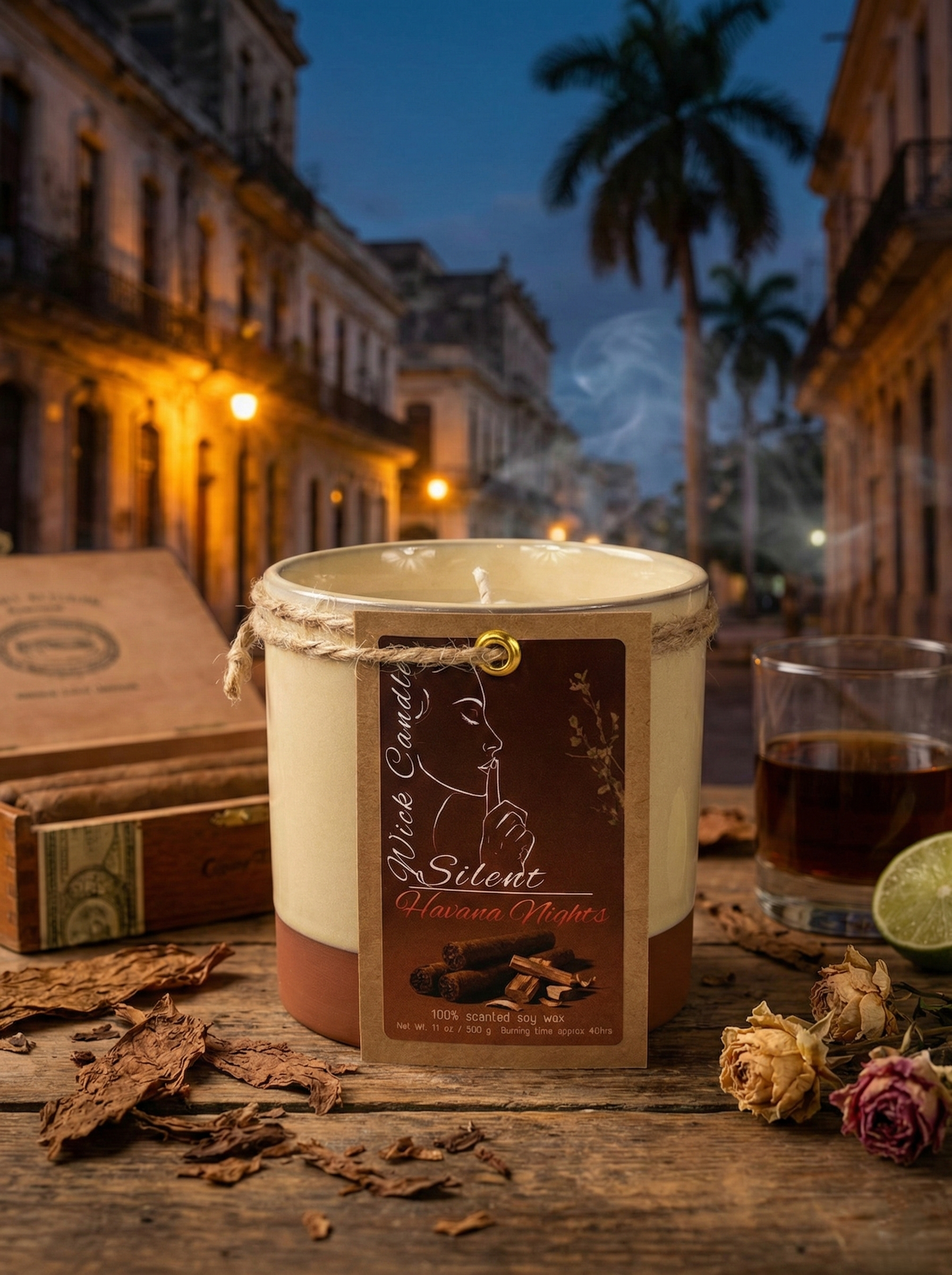 Havana Nights - Pottery Jar