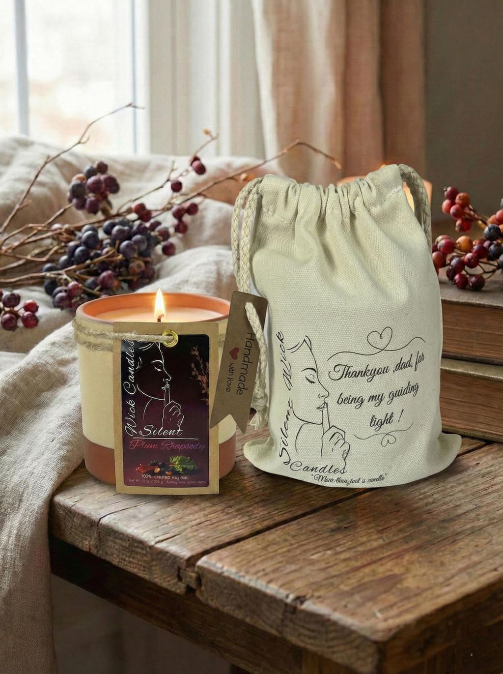 Plum Rhapsody - Pottery Jar
