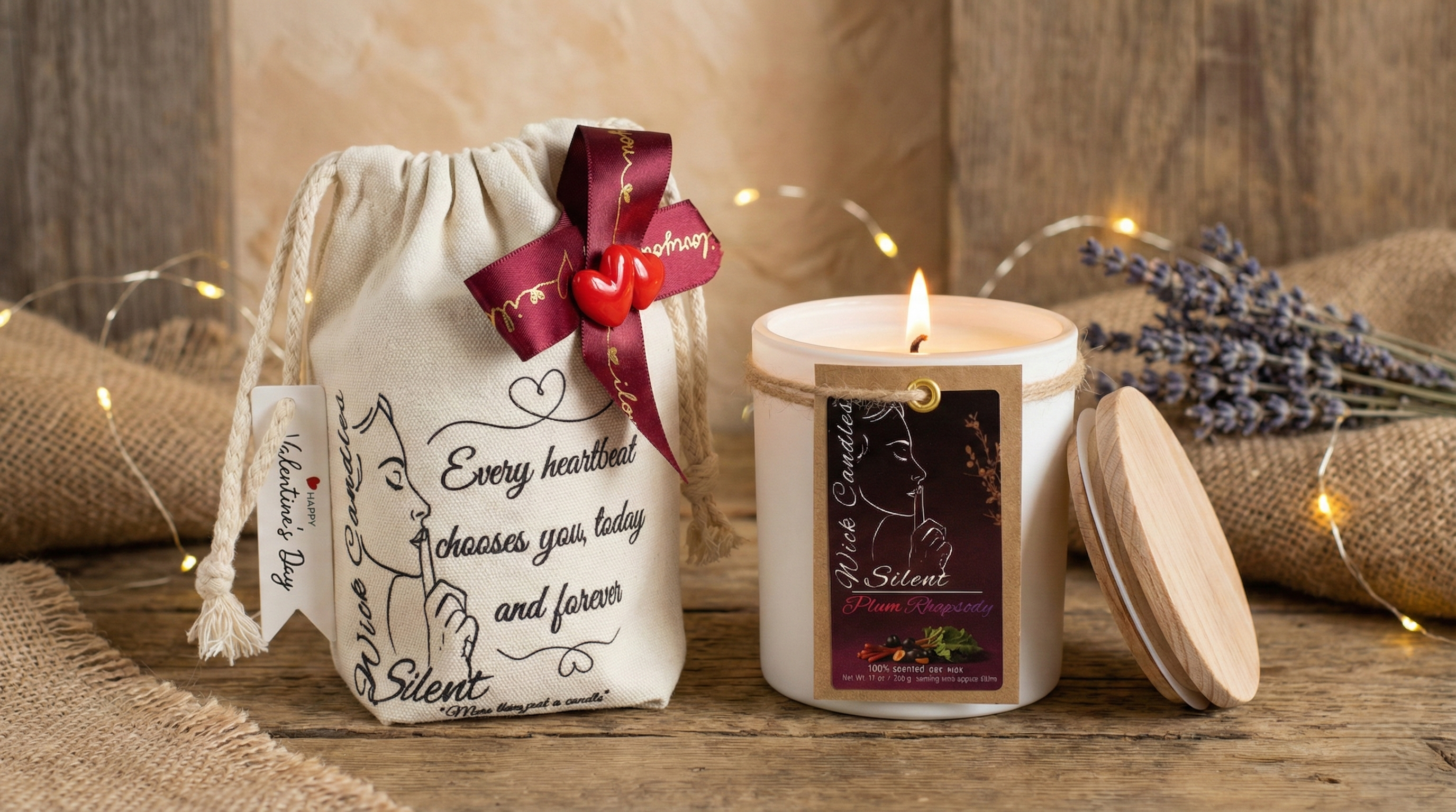 Plum Rhapsody - Glass Jar