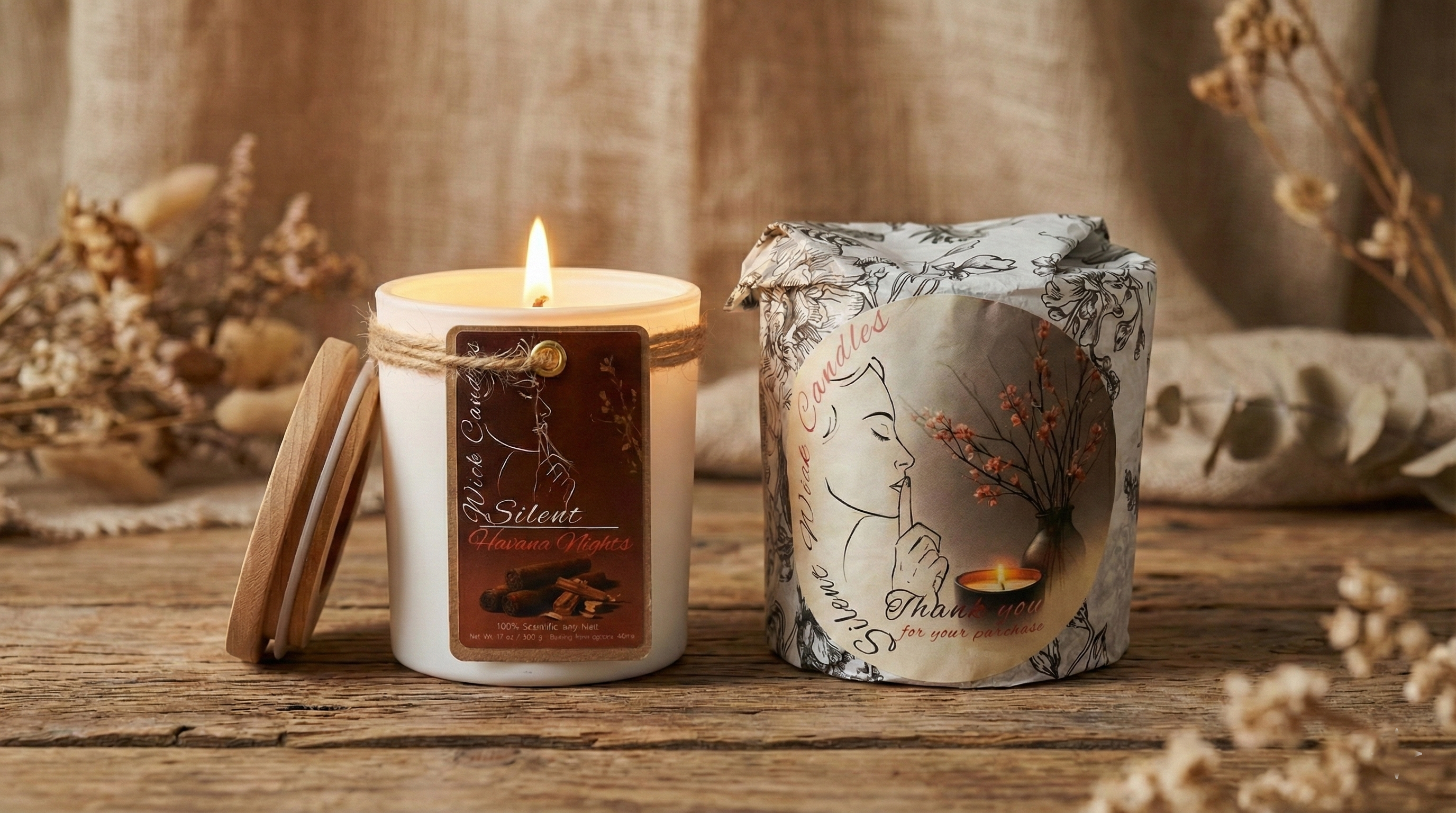 Havana Nights - Glass Jar