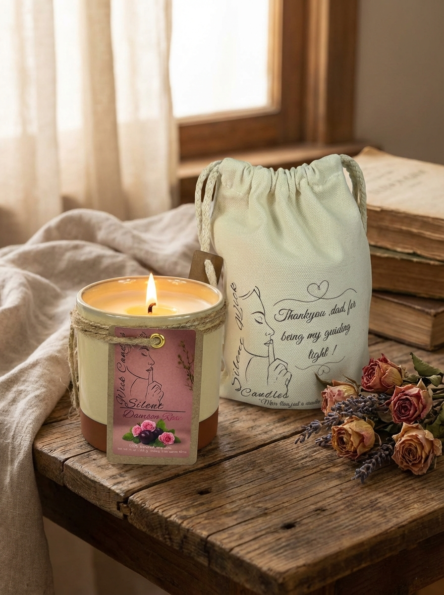 Damson Rose - Pottery Jar