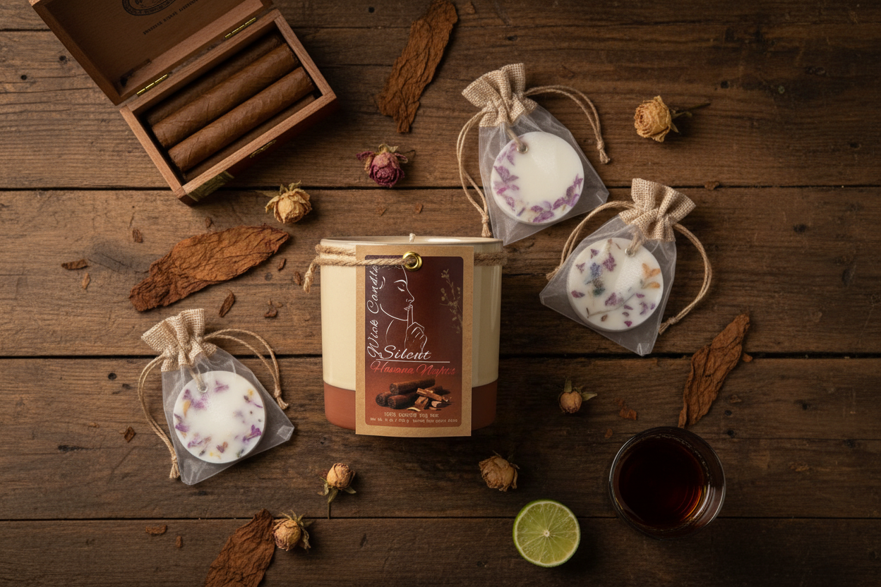 Silent Wick Gift Set – Havana Nights & Black Pomegranate